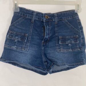 Denim Blue Women's Shorts